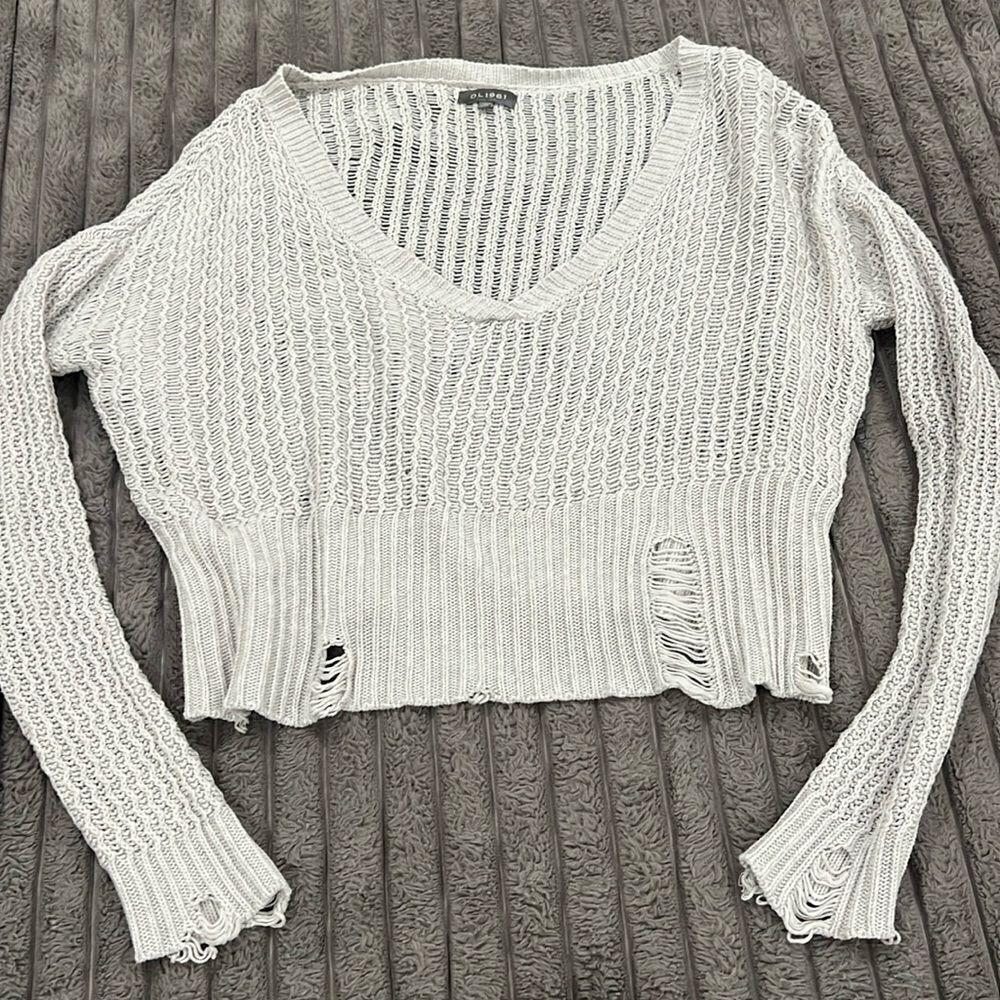 DL1961 Distressed Sweater